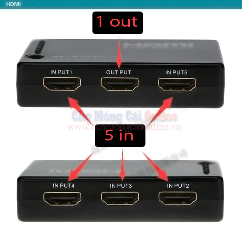 HDMI Switch 5to1 chomongcaionline (2)