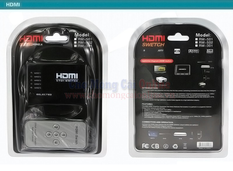 HDMI Switch 5to1 chomongcaionline (5)