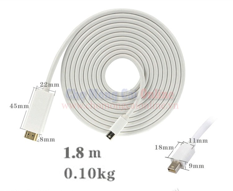 cap chuyen doi mini displayport sang hdmi chomongcaionline (1)