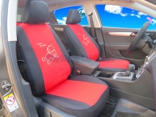 Bộ đệm bọc ghế ô tô bằng vải DBG005